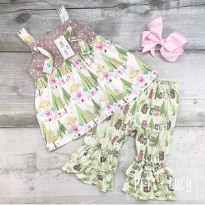 NWT Pete+Lucy Capri Sets Goldilocks